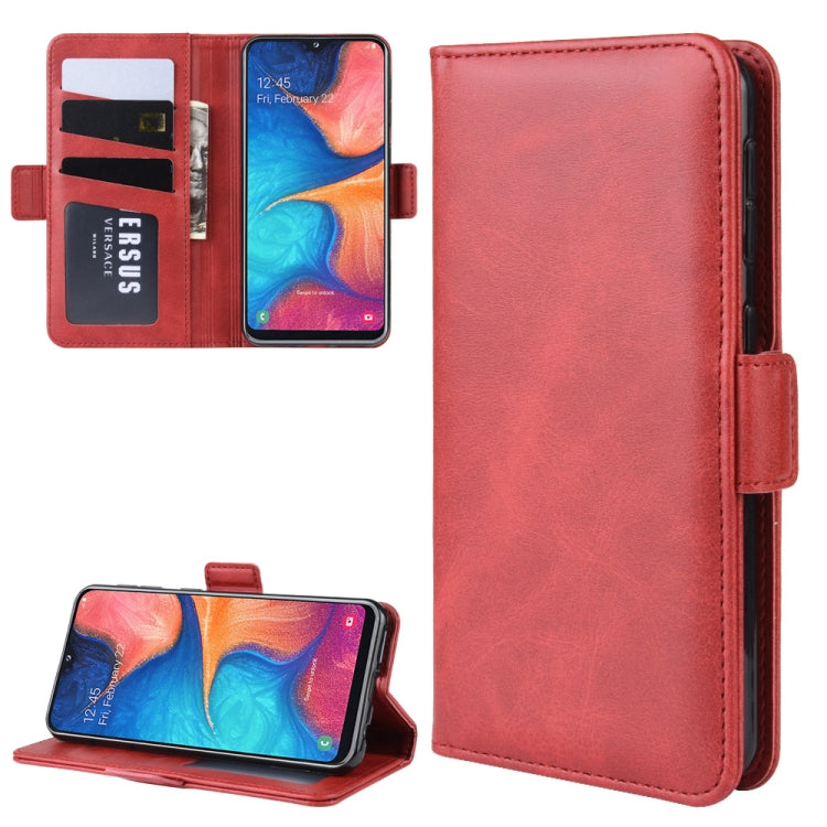 Wallet Stand Leather Cell Phone Case for Galaxy A20E，with Wallet & Holder & Card Slots