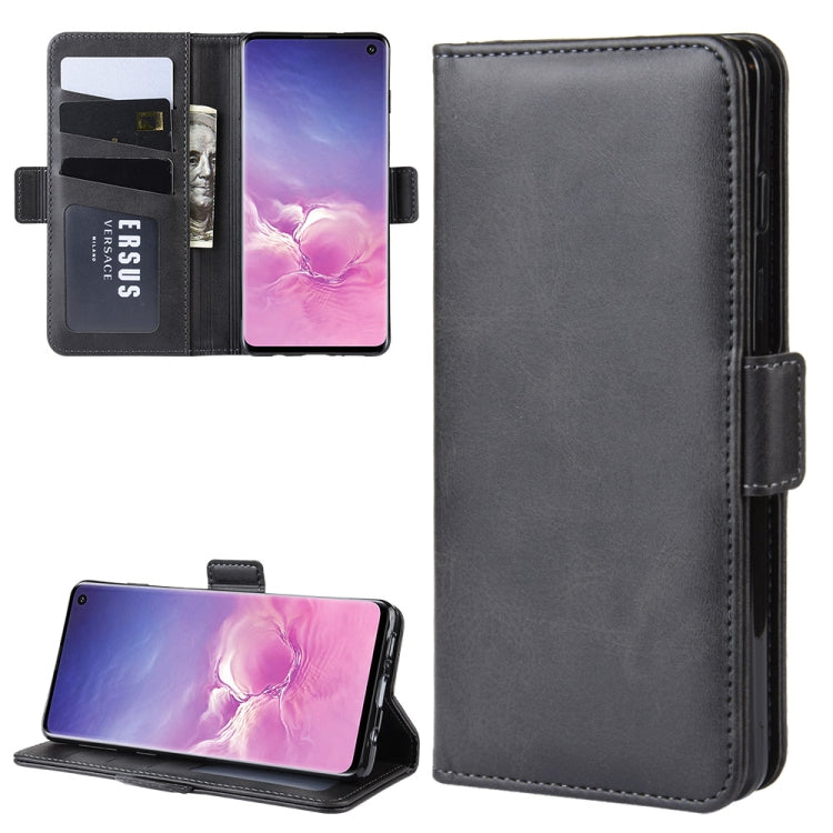 Wallet Stand Leather Cell Phone Case for Galaxy S10，with Wallet & Holder & Card Slots