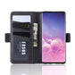 Wallet Stand Leather Cell Phone Case for Galaxy S10，with Wallet & Holder & Card Slots