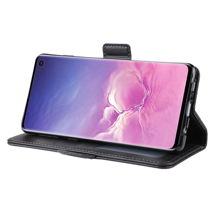 Wallet Stand Leather Cell Phone Case for Galaxy S10，with Wallet & Holder & Card Slots