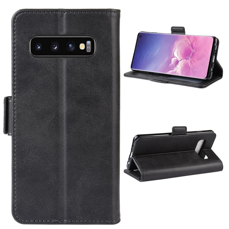 Wallet Stand Leather Cell Phone Case for Galaxy S10，with Wallet & Holder & Card Slots