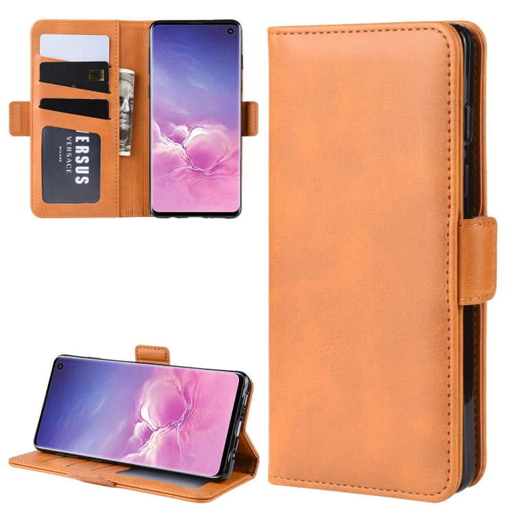 Wallet Stand Leather Cell Phone Case for Galaxy S10，with Wallet & Holder & Card Slots