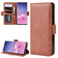 Wallet Stand Leather Cell Phone Case for Galaxy S10，with Wallet & Holder & Card Slots