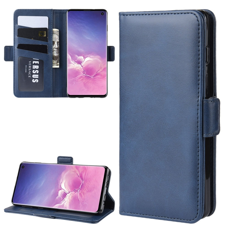 Wallet Stand Leather Cell Phone Case for Galaxy S10，with Wallet & Holder & Card Slots