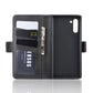 Wallet Stand Leather Cell Phone Case for Galaxy Note 10，with Wallet & Holder & Card Slots