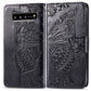 Butterfly Love Flowers Embossing Horizontal Flip Leather Case For Galaxy S10 5G with Holder & Card Slots & Wallet & Lanyard