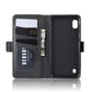 Wallet Stand Leather Cell Phone Case for Galaxy A10，with Wallet & Holder & Card Slots