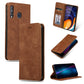 Retro Skin Feel Business Magnetic Horizontal Flip Leather Case for Galaxy A60 / M40