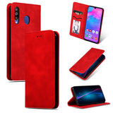 Retro Skin Feel Business Magnetic Horizontal Flip Leather Case for Galaxy M30 / A40s