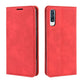 Retro-skin Business Magnetic Suction Leather Case with Purse-Bracket-Chuck For Galaxy A50