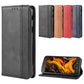 Magnetic Buckle Retro Crazy Horse Texture Horizontal Flip Leather Case for Galaxy Xcover 4s / Xcover 4  , with Holder & Card Slots & Photo Frame