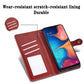 Retro Solid Color Leather Buckle Mobile Phone Protection Leather Case with Lanyard & Photo Frame & Card Slot & Wallet & Bracket Function for Galaxy A20e