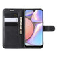 For Galaxy A10s  Litchi Texture Horizontal Flip Leather Case , with Wallet & Holder & Card Slots