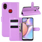 For Galaxy A10s  Litchi Texture Horizontal Flip Leather Case , with Wallet & Holder & Card Slots