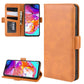For Galaxy A20s Wallet Stand Leather Cell Phone Case with Wallet & Holder & Card Slots