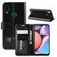 For Galaxy A10S R64 Texture Single Fold Horizontal Flip Leather Case with Holder & Card Slots & Wallet