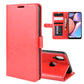 For Galaxy A10S R64 Texture Single Fold Horizontal Flip Leather Case with Holder & Card Slots & Wallet