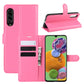 For 三星A90 5G Litchi Texture Horizontal Flip Leather Case with Wallet & Holder & Card Slots