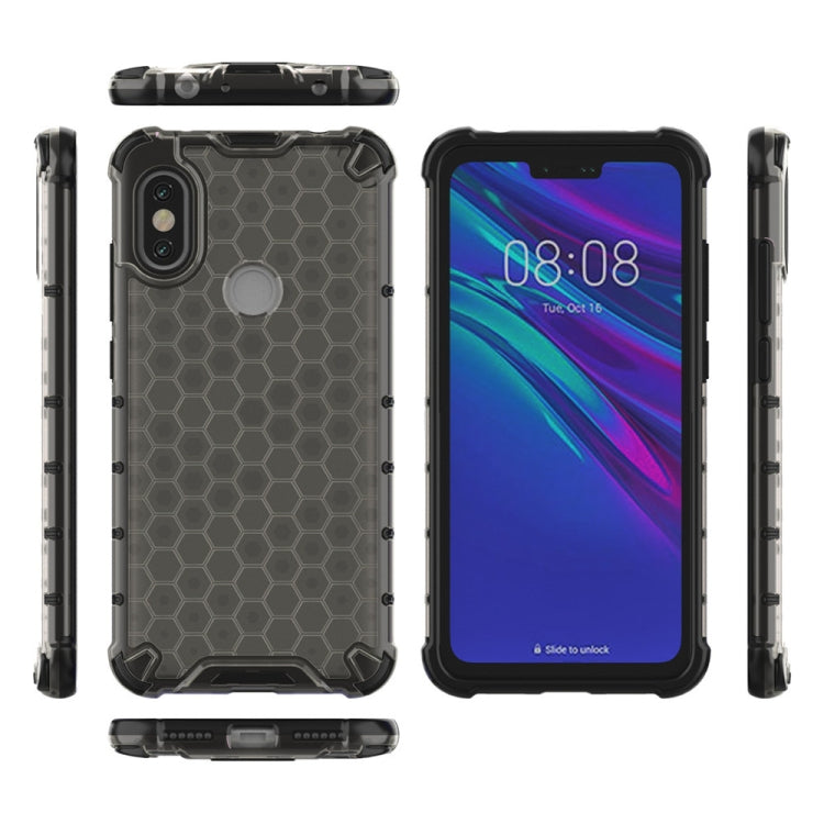 For Galaxy A10s Shockproof Honeycomb PC + TPU Case