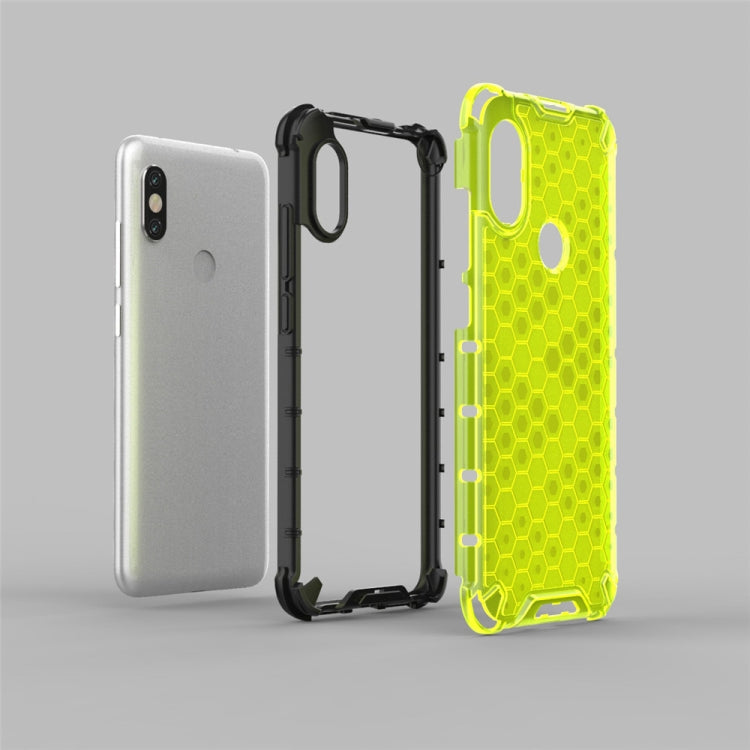 For Galaxy A20s Shockproof Honeycomb PC + TPU Case