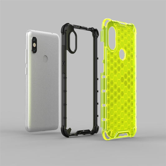 For Galaxy A20s Shockproof Honeycomb PC + TPU Case