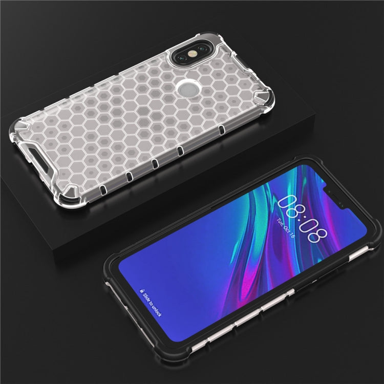 For Galaxy A20s Shockproof Honeycomb PC + TPU Case
