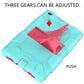 For Galaxy Tab A8.0 2019 / T290 Shockproof Two-Color Silicone Protection Case with Holder