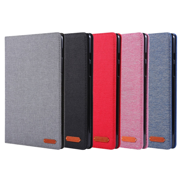 For Galaxy Tab A8.0  T290 / T295（2019） Cloth Style Flat Protective Shell