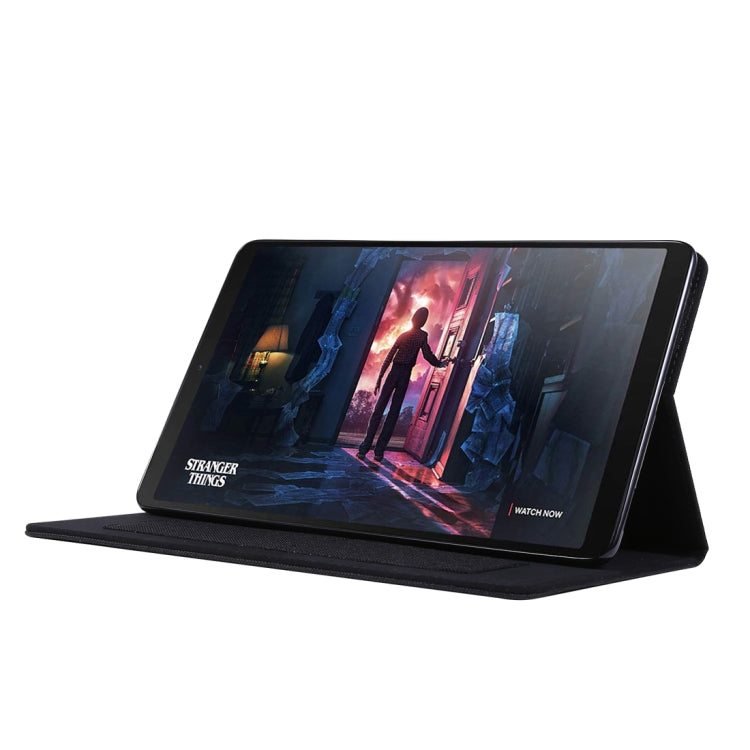 For Galaxy Tab a 10.1（2019） T510 /T515 Cloth Pattern Flat Protective Shell