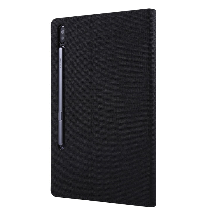 For Galaxy Tab S6 / T860 / T865 Cloth Pattern Flat Protective Shell