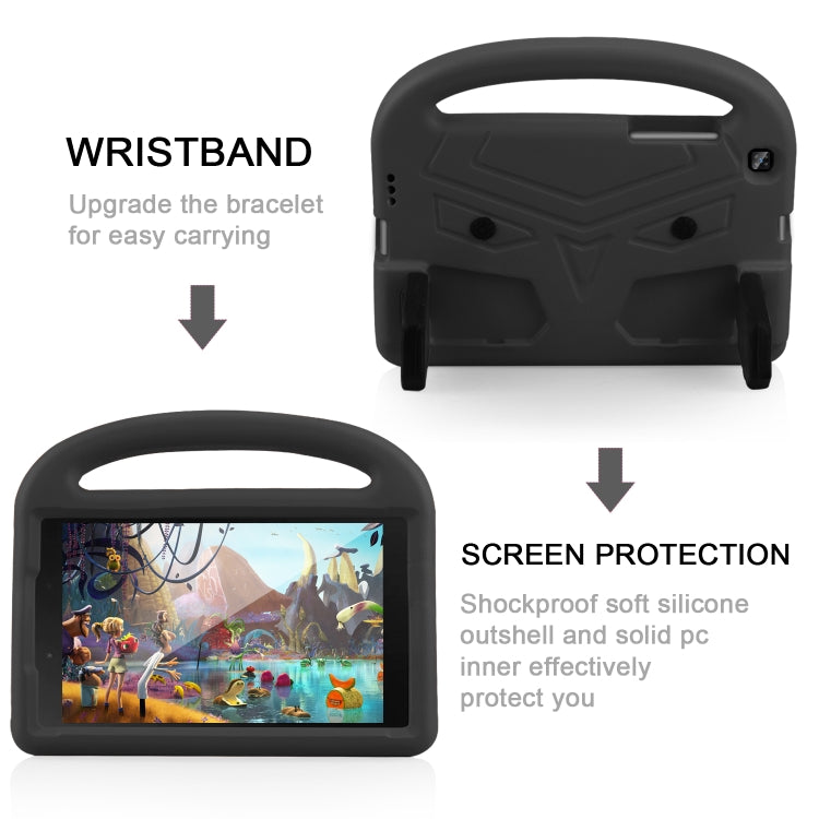 For Galaxy Tab A 8.0 (2019)T290 / T295 Sparrow Style Flat Anti Falling Protective Shell with Bracket