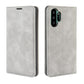 For Galaxy Note10+   Retro-skin Business Magnetic Suction Leather Case with Holder & Card Slots & Wallet