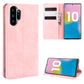 For Galaxy Note10+   Retro-skin Business Magnetic Suction Leather Case with Holder & Card Slots & Wallet