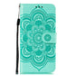 For Galaxy A70s  Mandala Embossing Pattern Horizontal Flip Leather Case with Holder & Card Slots & Wallet & Photo Frame & Lanyard