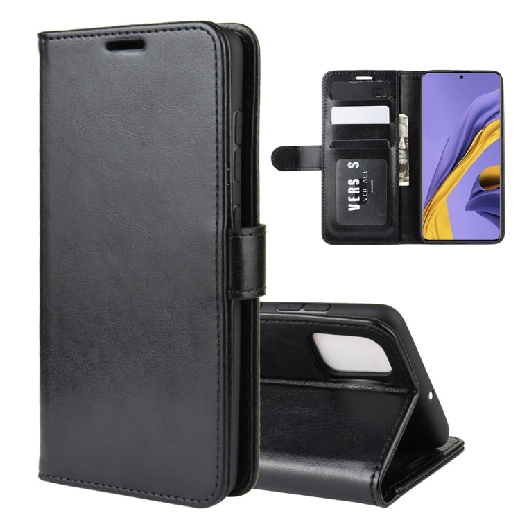 For Galaxy A51 R64 Texture Single Horizontal Flip Protective Case with Holder & Card Slots & Wallet& Photo Frame