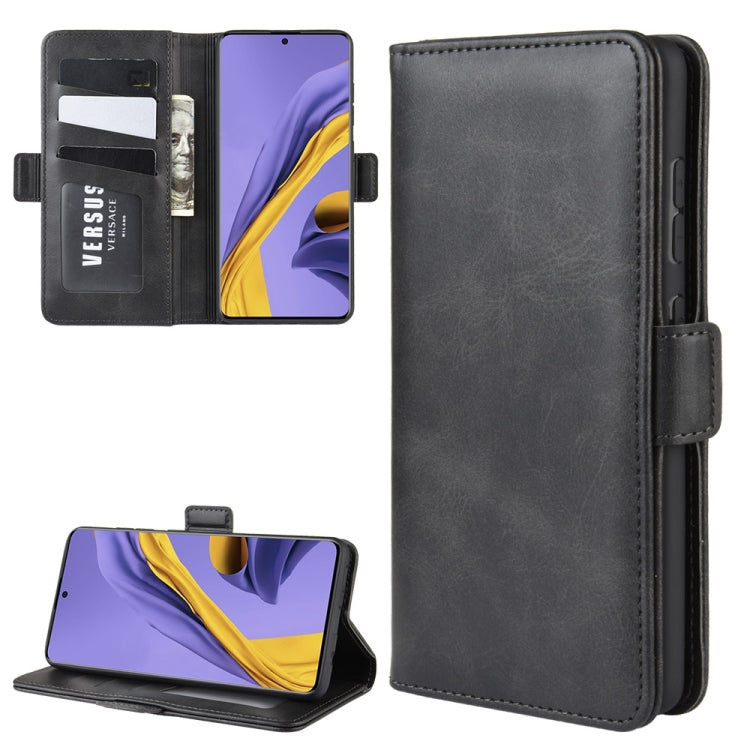 For Galaxy A51 Dual-side Magnetic Buckle Horizontal Flip Leather Case with Holder & Card Slots & Wallet