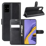 For Galaxy A51 Litchi Texture Horizontal Flip Protective Case with Holder & Card Slots & Wallet
