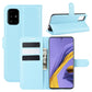 For Galaxy A51 Litchi Texture Horizontal Flip Protective Case with Holder & Card Slots & Wallet