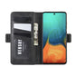 For Galaxy A71 Dual-side Magnetic Buckle Horizontal Flip Leather Case with Holder & Card Slots & Wallet