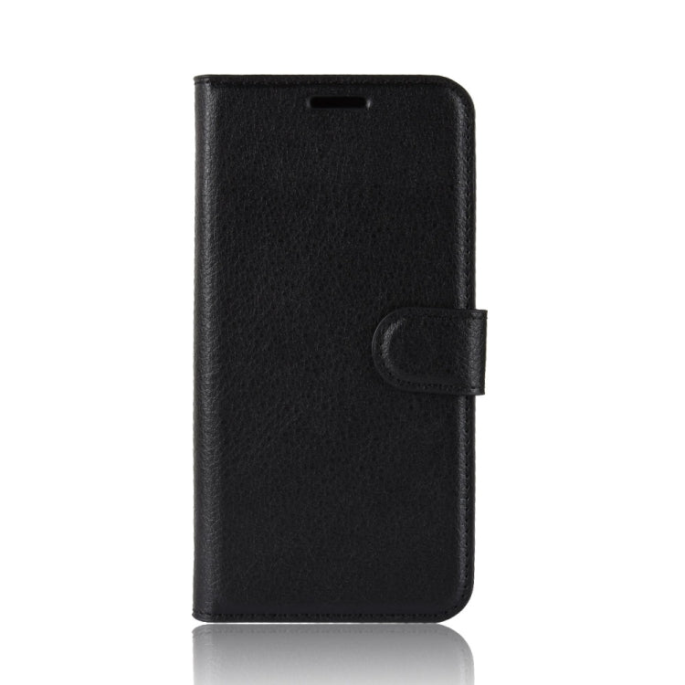 For Galaxy A71 Litchi Texture Horizontal Flip Protective Case with Holder & Card Slots & Wallet