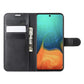 For Galaxy A71 Litchi Texture Horizontal Flip Protective Case with Holder & Card Slots & Wallet