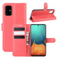 For Galaxy A71 Litchi Texture Horizontal Flip Protective Case with Holder & Card Slots & Wallet