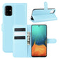 For Galaxy A71 Litchi Texture Horizontal Flip Protective Case with Holder & Card Slots & Wallet