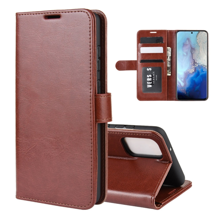 For Galaxy S11e R64 Texture Single Horizontal Flip Protective Case with Holder & Card Slots & Wallet& Photo Frame