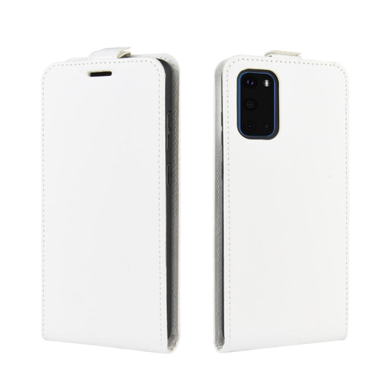 For Galaxy S11e R64 Texture Single Vertical Flip Leather Protective Case with Card Slots & Photo Frame