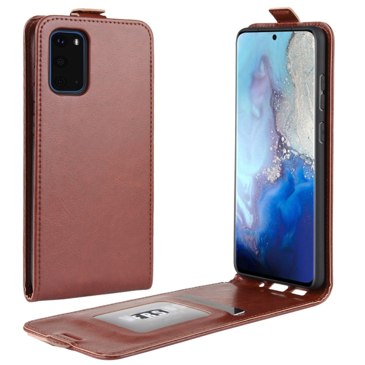 For Galaxy S11e R64 Texture Single Vertical Flip Leather Protective Case with Card Slots & Photo Frame