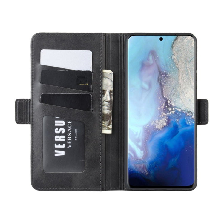 For Galaxy S11e Dual-side Magnetic Buckle Horizontal Flip Leather Case with Holder & Card Slots & Wallet