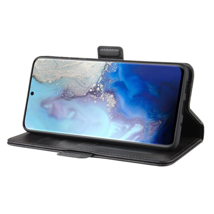 For Galaxy S11e Dual-side Magnetic Buckle Horizontal Flip Leather Case with Holder & Card Slots & Wallet