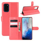 For Galaxy S11e Litchi Texture Horizontal Flip Protective Case with Holder & Card Slots & Wallet