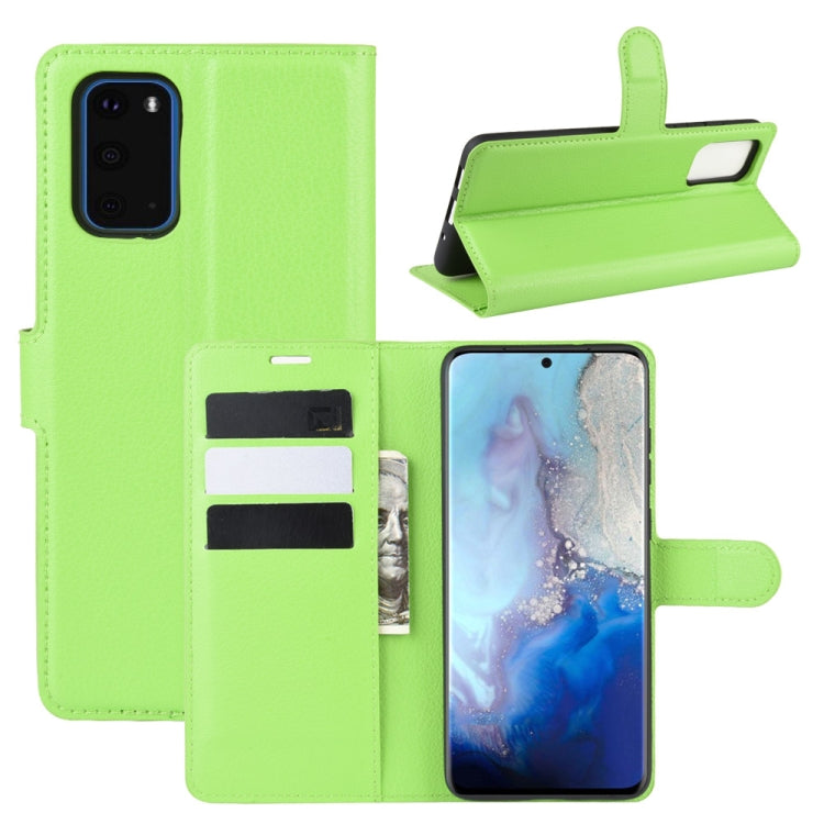 For Galaxy S11e Litchi Texture Horizontal Flip Protective Case with Holder & Card Slots & Wallet